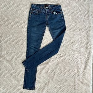 Retro 2000’s Younique Low Rise Embroidered Skinny Jeans